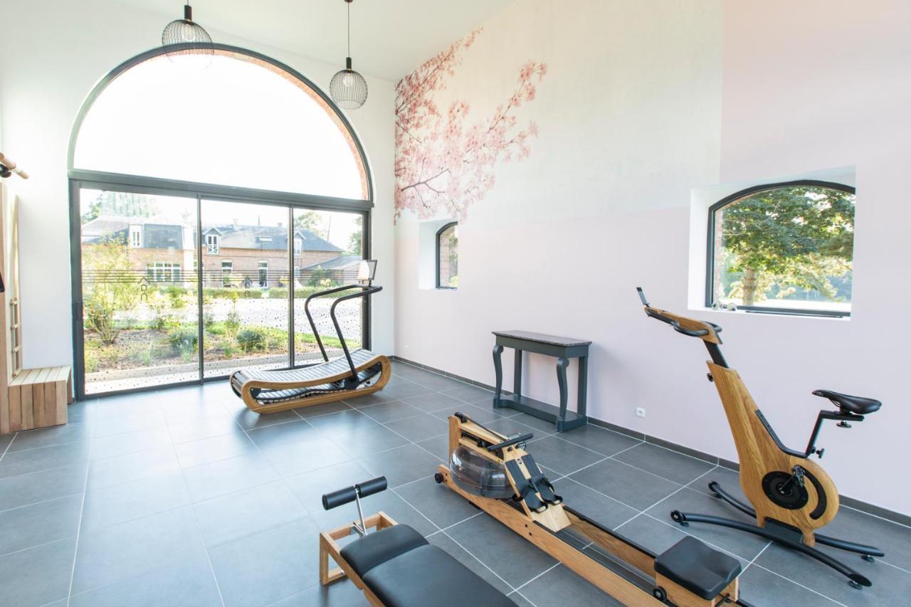 Aux Petits Lapins De Sorval, Sauna Prive, Fitness Selvigny Bagian luar foto