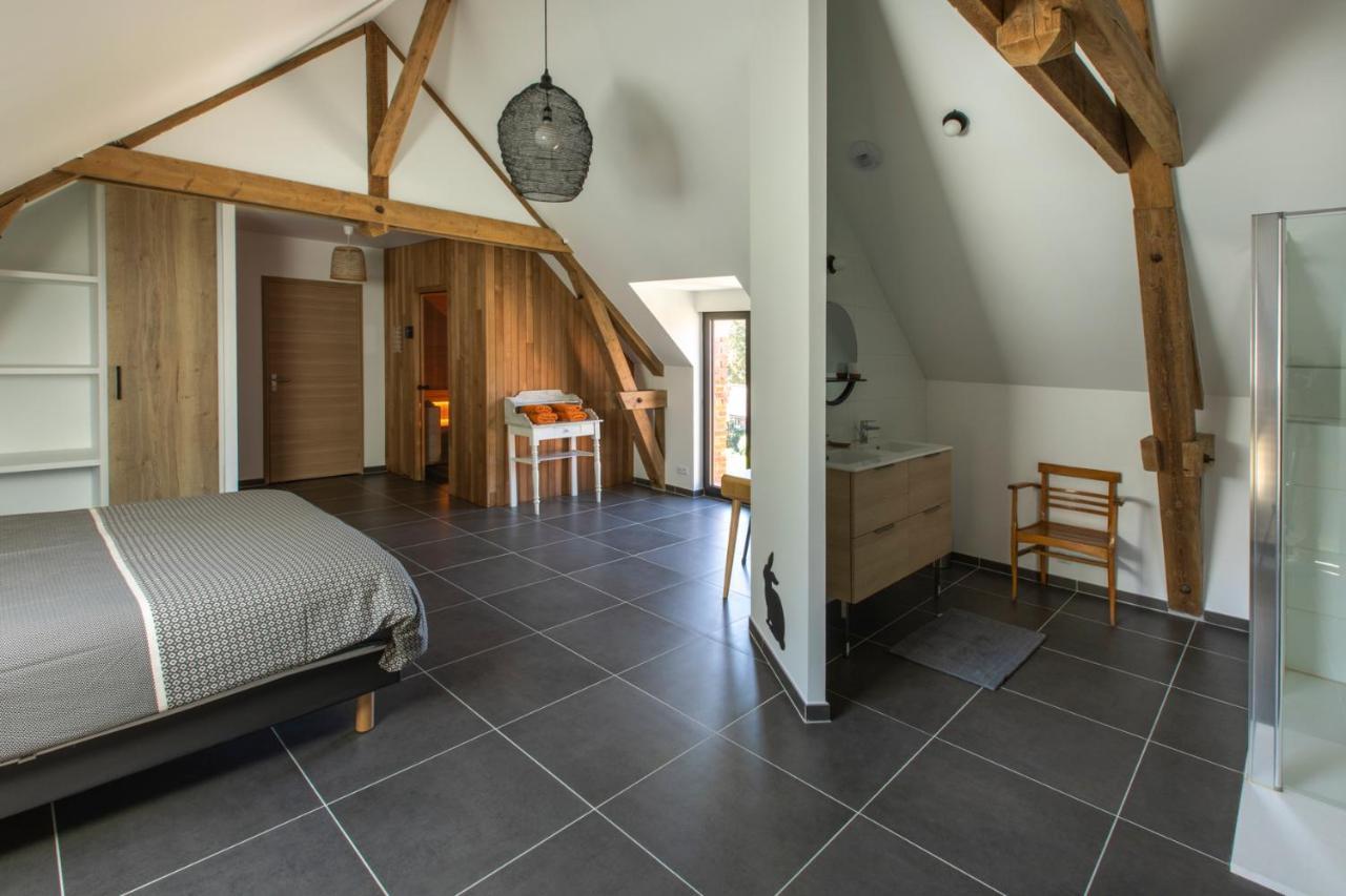 Aux Petits Lapins De Sorval, Sauna Prive, Fitness Selvigny Bagian luar foto